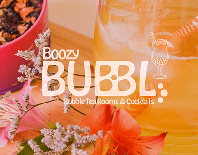 Boozy Bubbl | Fun, Bubbly, Creative Logo & Brand Design