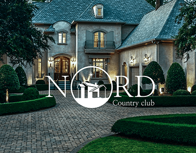 Brand identity for Country Club "Nord"