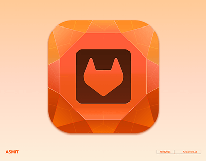 GitLab Amber Icon