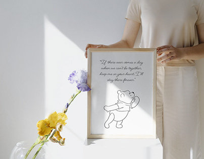 Quotes Prints Winnie The Pooh