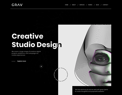 GRAV - Creative,Portfolio,Acency
