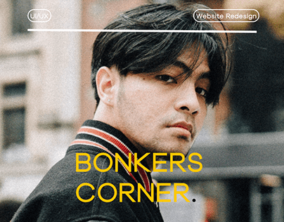 Website Re-Design UI | Bonkers Corner