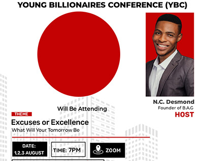 Young Billionaire Conference Event Design