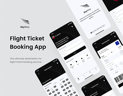 Flight ticket booking app