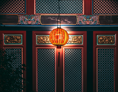 Baoan Temple in the dark night 2