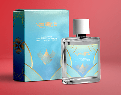 Luxury Perfume Label and Packaging design