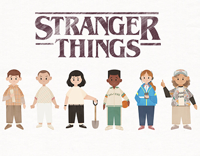 Stranger Things | Characters design