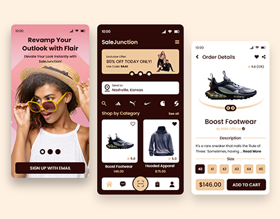 eCommerce Shopping App Design
