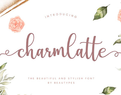Charmlatte - FREE ADORABLE SCRIPT FONT