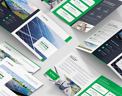 Solar Energy – Brochure and Flyer Print Template