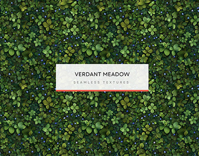 Verdant Meadow Seamless Textures Collections