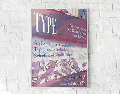 Typography Event Poster