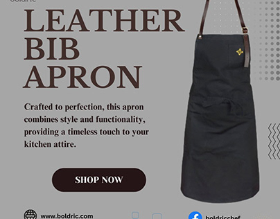 Leather Bib Apron