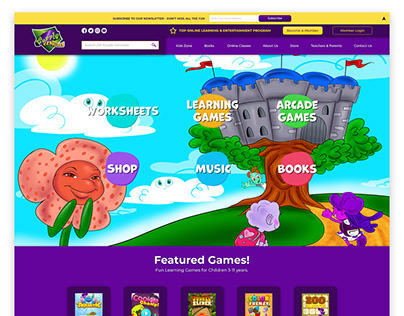 Dill Purple Geniuses Web Design