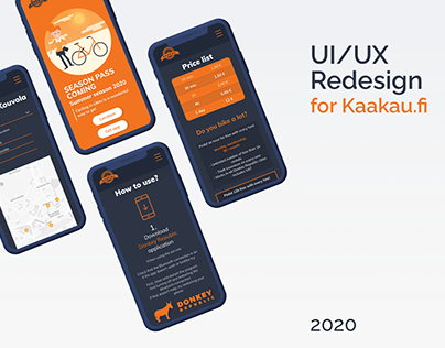 UI/UX Redesign for Finnish company