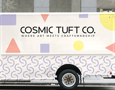 COSMIC TUFT CO. | Logo Design & Brand Identity