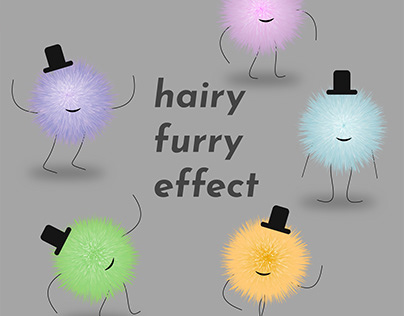 hairy furry effect