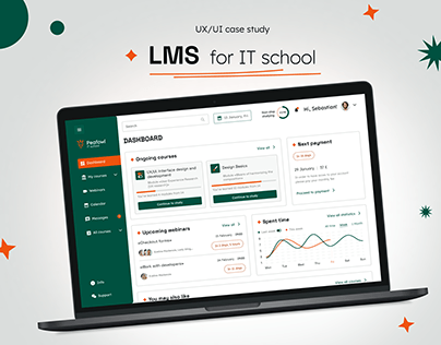 LMS for IT school