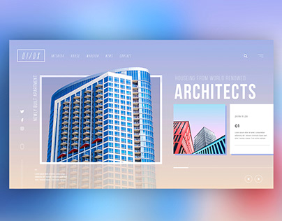 🏢Houseing From Architects ｜Daily Ui Design