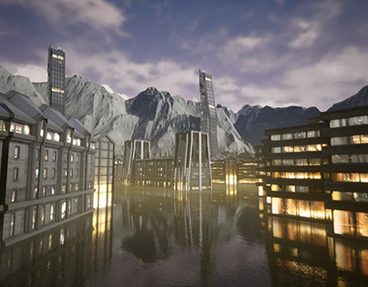 Unreal Engine 4 Dark City
