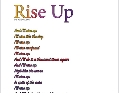 Rise Up by Andra Day