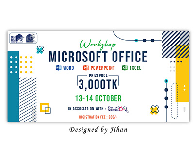 Workshop Banner || Microsoft Office
