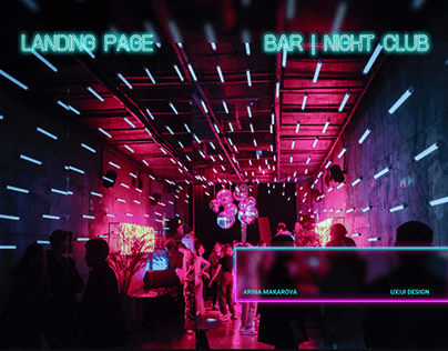 Night Club | Bar - Landing Page