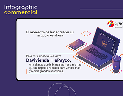 Infographic Epayco Corferias