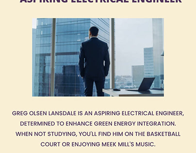 Greg Olsen Lansdale - Aspiring Electrical Engineer