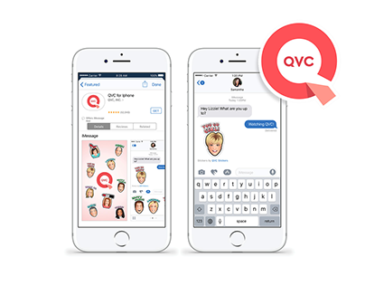 QVC iMessage Sticker Pack