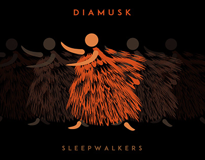 Diamusk - Sleepwalkers (Cover Art & Design)