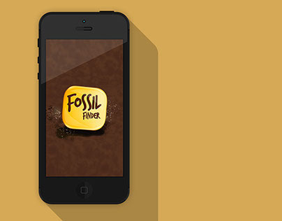 Fossil Finder-iOS Game UI Design