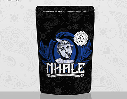 NHALE Cannabis Branding & Package Design