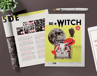 Project thumbnail - BE*WITCH Magazine Concept