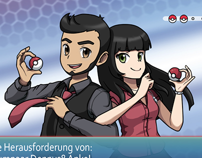 Pokémon Trainers Dream Couple (Fanart)
