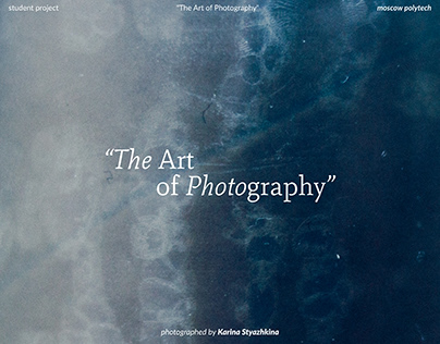 the art of photography