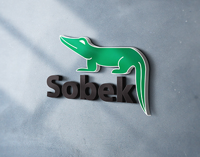 Crocodile logo "SOBEK"