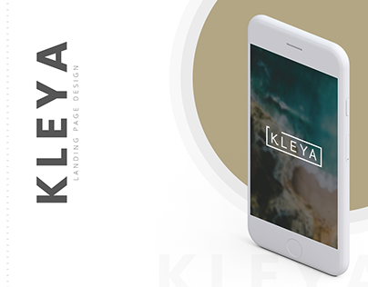 Kleya - Landing Page