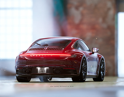 UE4 Porsche 911