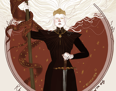 Rhaenyra Targaryen Illustration