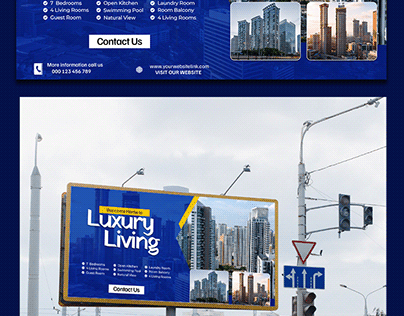 Realstate Hoarding/ Banners Designs