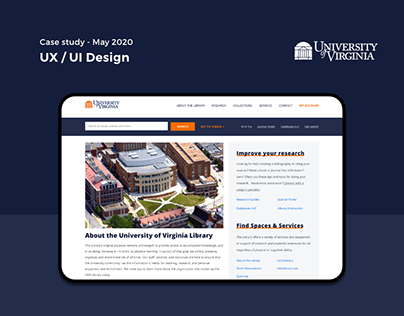 UX / UI - Unversity of Virginia Library