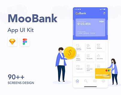 MooBank App UI Kit