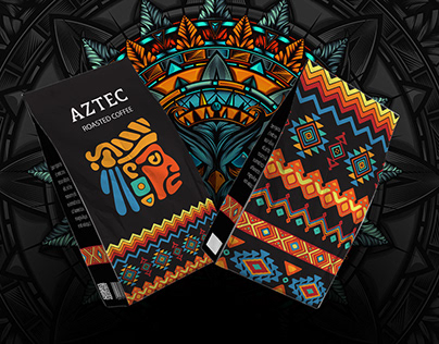 "AZTEC COFFEE" Packaging Design