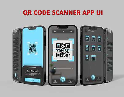 Project thumbnail - QR Code Scanner App UI
