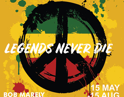 Bob Marley Exhibition Poster
