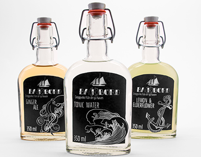 "Barbord" bottle design