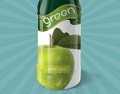 Green - Apple Juice -- Packaging