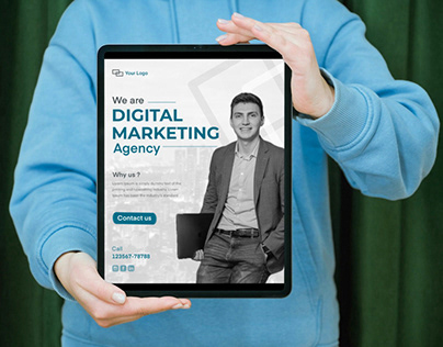 Poster design for Digital Marketing Agency