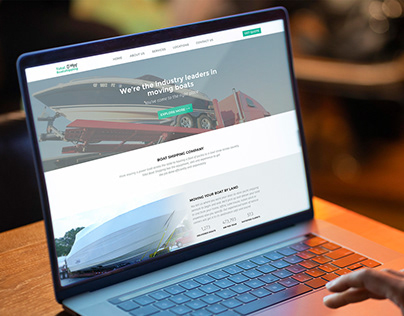 Total Boat Shipping | Website UI Design